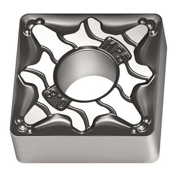 Walter Square Turning Insert, Square, 1/2 in, SNMG, 3/64 in, Carbide - SNMG120412-MP5 WPP20S
