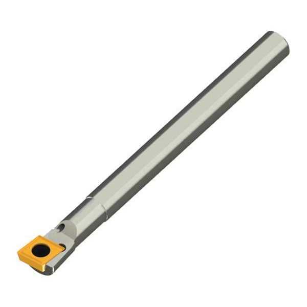 Micro 100 Indexable Boring Bar, A05H SCLCR 2, 4 in L, High Speed Steel, 80 Degrees  Diamond Insert Shape - 20-0824