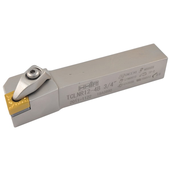 H & H Industrial Products MCLNR 12-4B Turning & Facing Tool Holder - New Rigid Clamp Design - 2011-1122