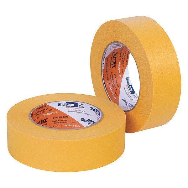 Cinta de enmascarar Shurtape, papel, amarilla, 36mm - CP 51