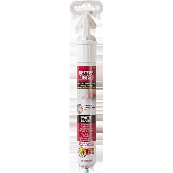 Hyde Tools 09971 2.8 oz Interior Painters White Better Finish Caulk Repair - 79423099717