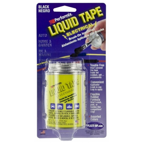 Pdi Inc LT14023 4OZ 4 Oz Cinta Líquida Eléctrica Negra - LT14023 4OZ