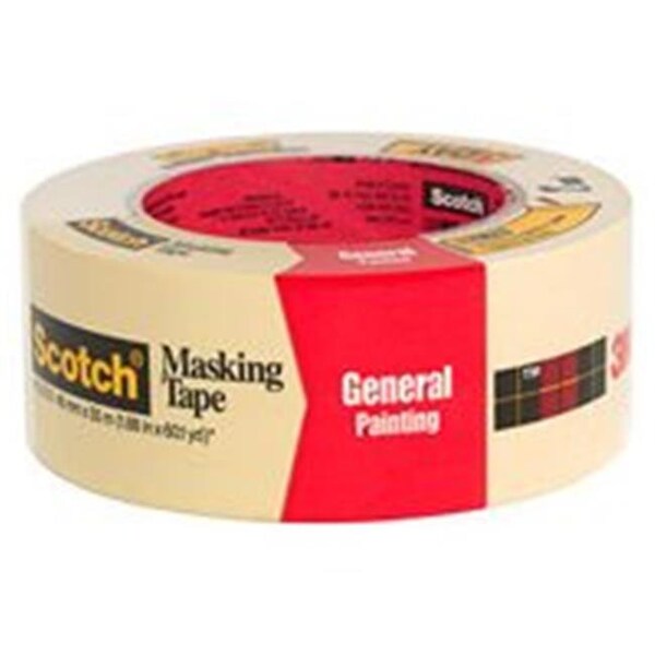 3M 2050-2 2 pulg. x 60 yardas Cinta para enmascarar - 4375093