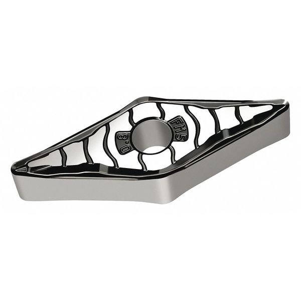 Walter Diamond Turning Insert, Diamond, 3, VNMG, .5, Carbide - VNMG160402-FM5 WSM10S