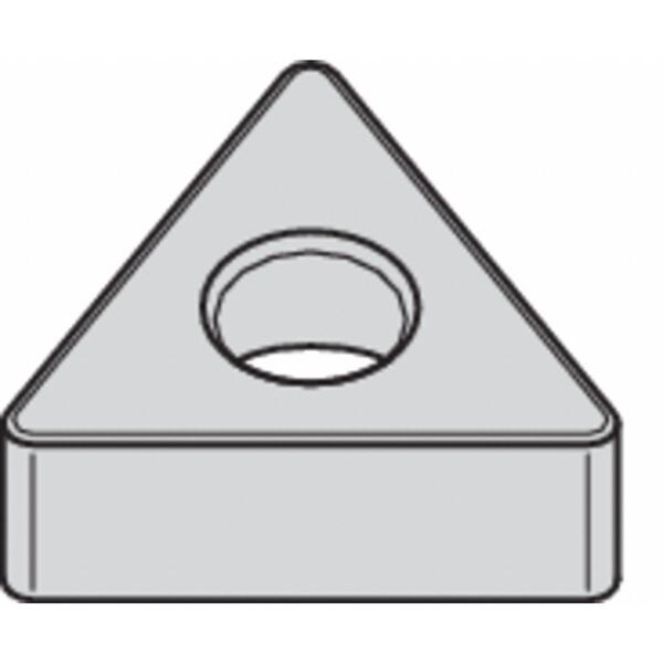 Widia Triangle Turning Insert, Triangle, 3, TNGA, 2, Ceramic - TNGA332T0820 CW2015