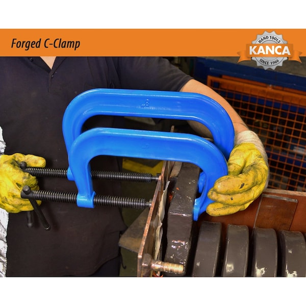 Kanca Forged Steel C Clamp 75 Mm - 3 - FC-75