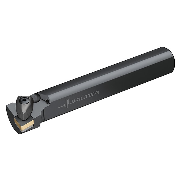 Walter Indexable Boring Bar, A20T-DCLNL4, 12 in L, High Speed Steel, 80 Degrees  Diamond Insert Shape - A20T-DCLNL4