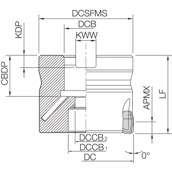 Kyocera MEV 2500R066T Inch Bore Diameter - MEV2500R066T