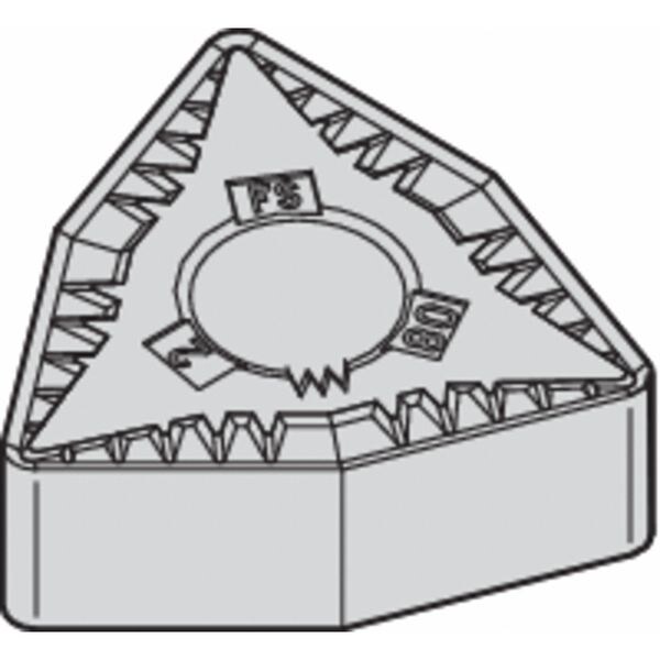 Widia Turning Insert, Trigon, 4, WNGG, 2, Carbide - WNGG432FS WS10PT