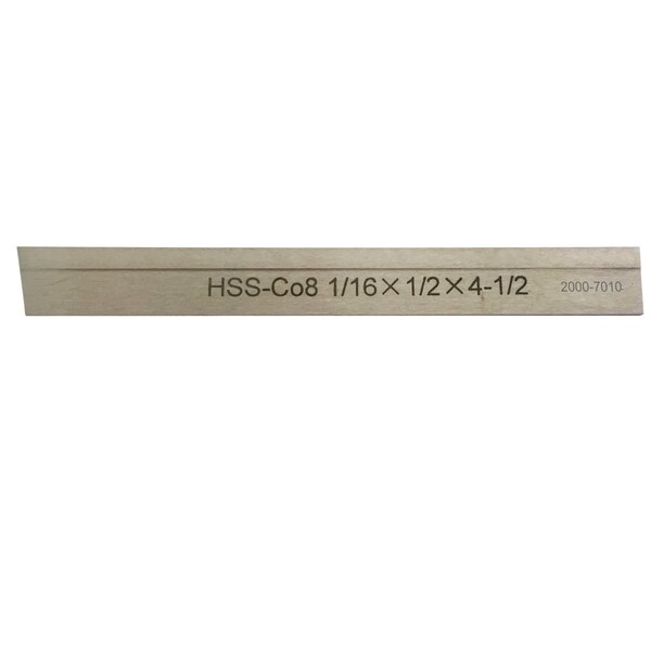 Hhip 1/16 W X 1/2 H X 4-1/2" P1 5% Cobalt Parallel Cut-Off Blade - 2000-7010