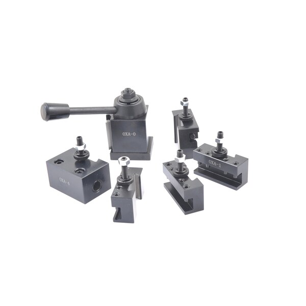 H & H Industrial Products Mini 3048 Quick Change Tool Post & Holder Set (0XA) - 3900-5102
