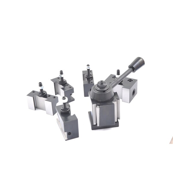 H & H Industrial Products Mini 3048 Quick Change Tool Post & Holder Set (0XA) - 3900-5102