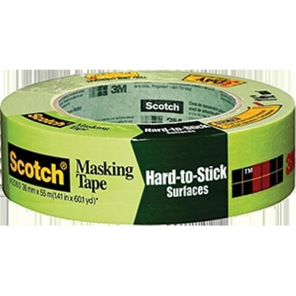 Cinta de enmascarar Scotch verde para laca de 15 pulgadas x 60 yardas - 021200720673