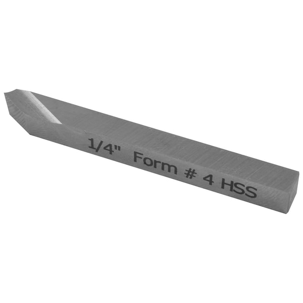 H & H Industrial Products 1/4 X 2-1/2" 8 Piece High Speed Steel Lathe Turning Tool Set - 2006-9022