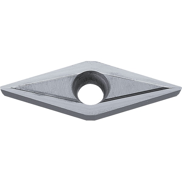 Kyocera Turning Insert, Diamond, VBGT 2202FNZ TN60 Grade Uncoated Cermet - VBGT2202FNZTN60