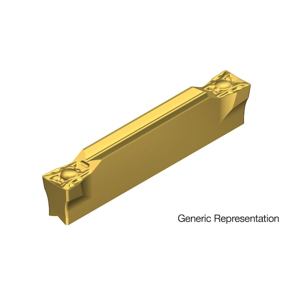 Sumitomo GCMN3125R0.5-ML, Grade AC830P, 0.125 inch Groove Width, Carbide Grooving Insert - 18RBW0T