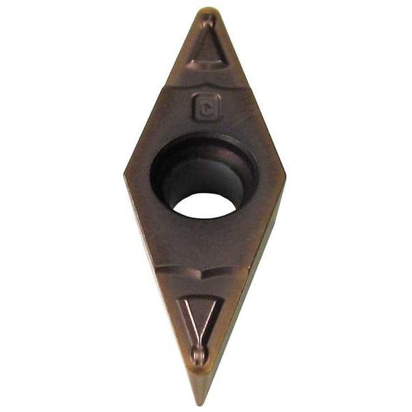 Sumitomo Diamond Turning Insert, Diamond, 3/8 in, VCMT, 1/64 in, Carbide - VCMT331ESU-AC520U