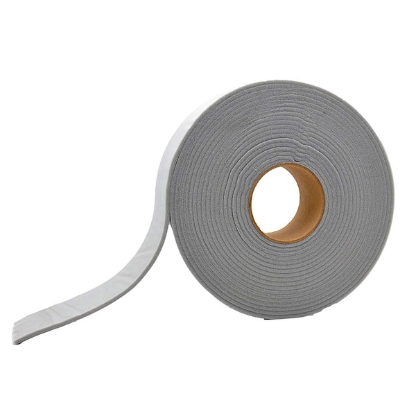 Cinta de gorro de espuma de PVC respaldada con Mylar gris de 2.5 pulgadas - TO2624610 