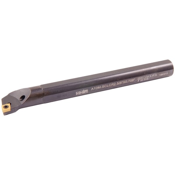 Hhip 5/8" A10M SCLCR2 Coolant Thru Indexable Boring Bar - 1001-0625