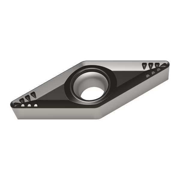 Walter Diamond Turning Insert, Diamond, 2, VCMT, 1, Carbide - VCMT110304-RM4 WSM10S