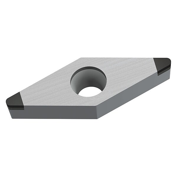 Walter Diamond Turning Insert, 3, VCGW, 1 - VCGW160404TM-2 WBH10