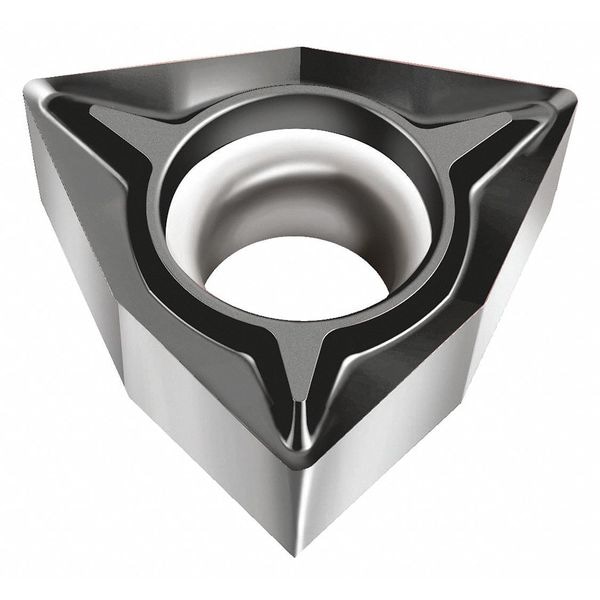 Walter Turning Insert, Trigon, 1.8, WCGT, 1, Carbide - WCGT030204-FM2 WSM21