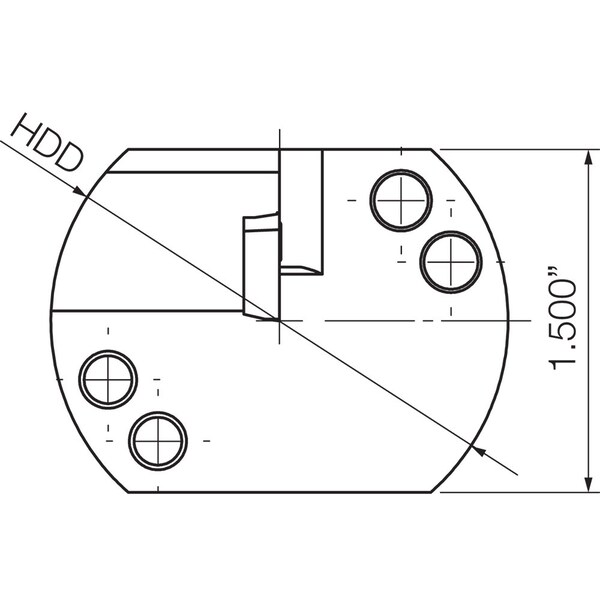 Kyocera Sub-Spindle Turning Toolholder, KSTB SR32JVBET22 Sub-Spindle Turning - KSTBSR32JVBET22