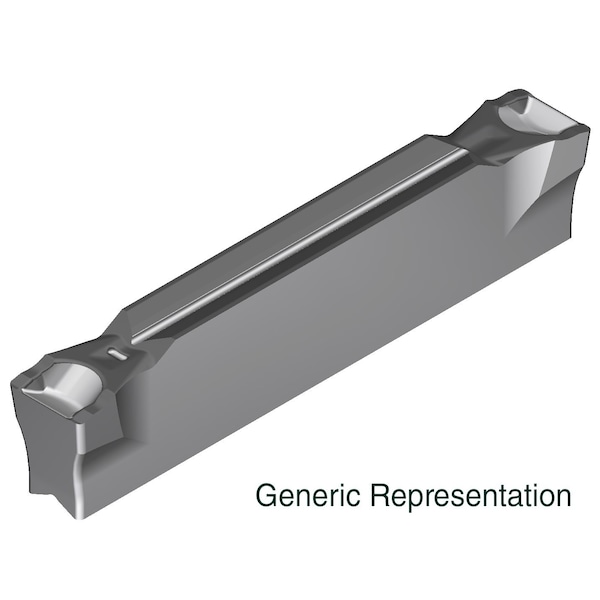 Sumitomo GCMN3125R0.5-GL, Grade AC8025P, 0.125 inch Groove Width, Carbide Grooving Insert - 18P7W0S