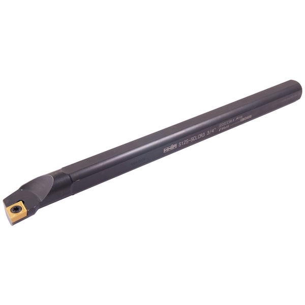 Hhip 3/4 X 10" Shank S-SCLCR12-3 Indexable Boring Bar With Insert - 1001-0029