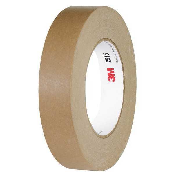 Cinta de papel crepé Tartán 3M™ 2515, 6.7 Mil, 1" x 60 yds., color beige, 12 piezas por caja - T945251512PK