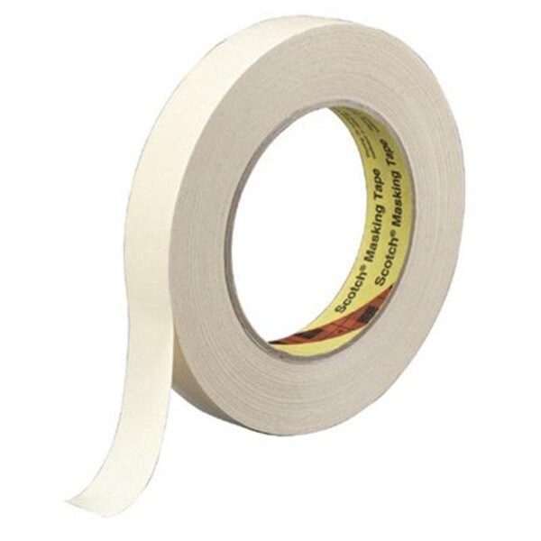 Cinta para enmascarar pintura Scotch 231 de 12mmx55m de 3M Industrial 405-021200-03775