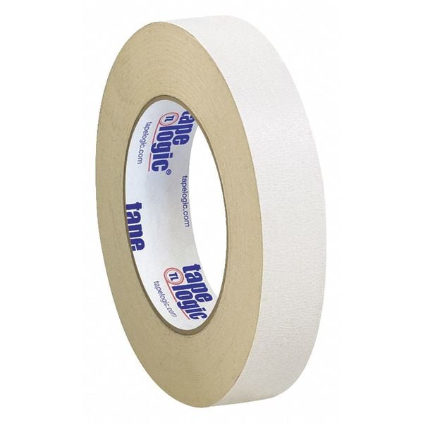 Cinta de enmascarar de doble cara Tape Logic, 7 mil, 1" x 36 yardas, color beige, 36 por caja - T955100