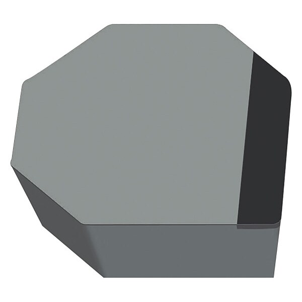 Walter Octagon Milling Insert, 1/2 in, OPHX, 0.0710 in - OPHX0504ZZR-A27 WCB80