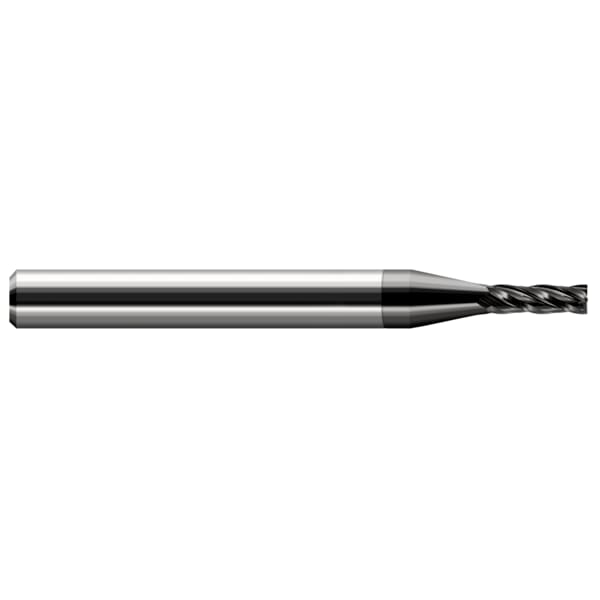 Harvey Tool Miniature End Mill - Square - Stub & Standard, 0.1180", Finish - Machining: Amorphous Diamond - 73118-C4