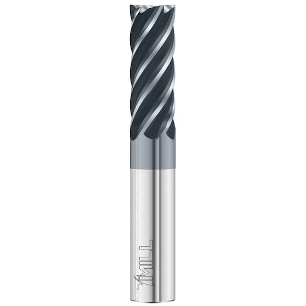 Fullerton Tool 6-Flute - 38° Helix - 3116 TiMill HP End Mills, FC13, RH Spiral, Square, Standard, 3/8 - 29001