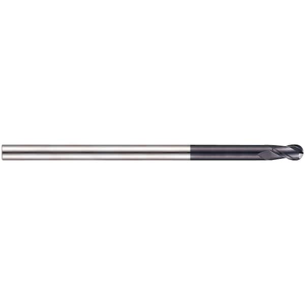 Yg-1 Tool 2 Flute Long Reach 30 Deg Helix Ball Nose X-Power Carbide - 93580
