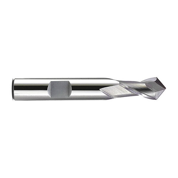Melin Tool Co Drill Mill, HSS, 100 deg., 3/8" x 3/4" - A-1212-DP100