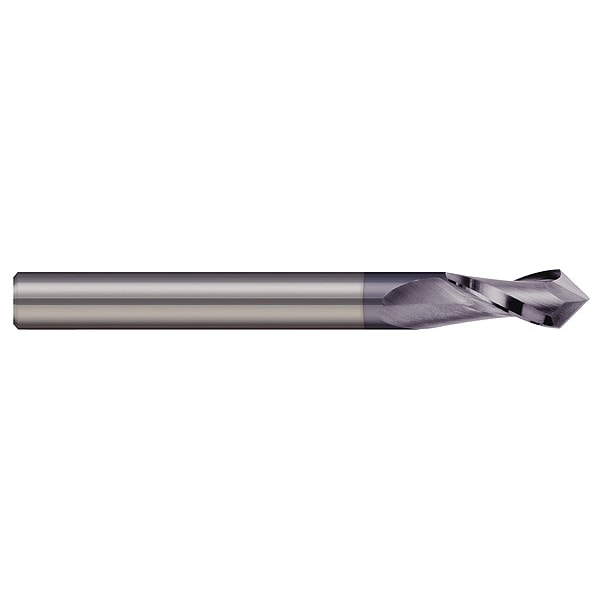Micro 100 Carb End Mill, 6.00mm, 2FL, CC, AlTiN Coat - DMM-060-290X