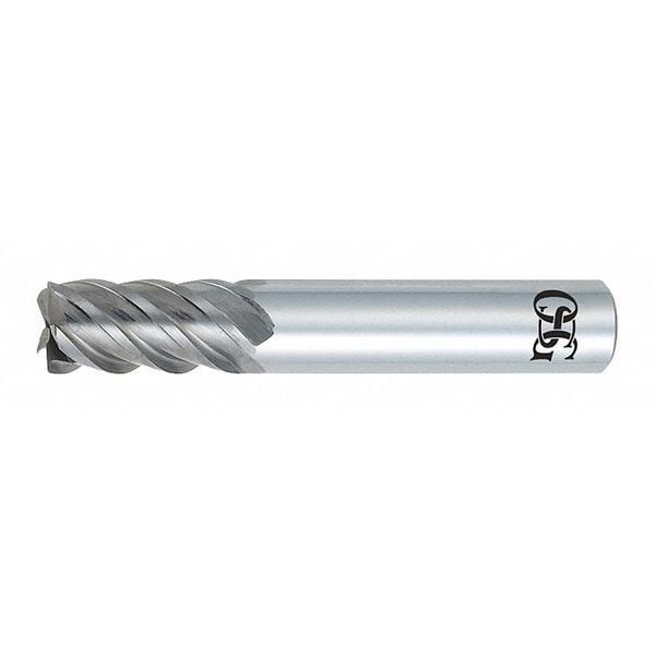 Osg Square End Mill, 4.000" L, 0.375" dia. - 455-375311