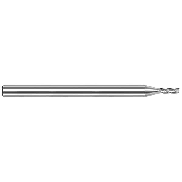 Harvey Tool End Mill for Aluminum Alloys - Square 0.0780" (5/64) Cutter DIA x 0.2340" (15/64) Length of Cut - 792178