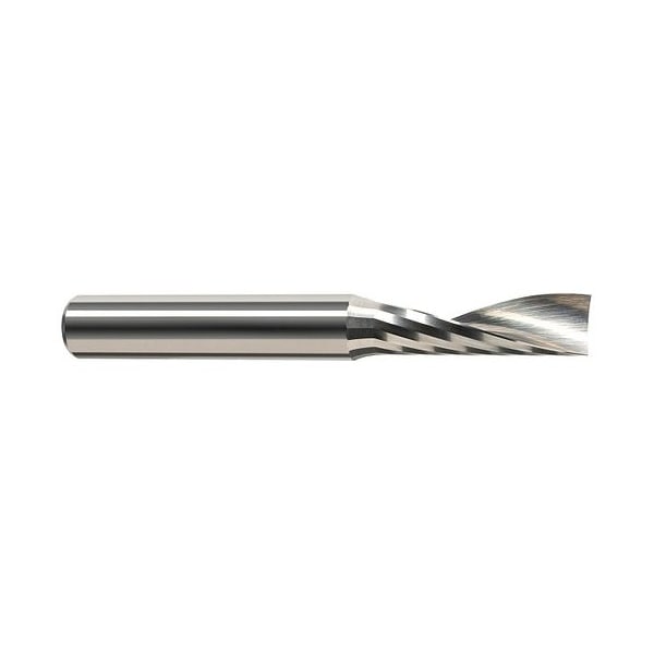 Harvey Tool 1/4 in. Cutter dia. x 2.0000 in. 2  Carbide Square Upcut End Mill for Plastic, 1 Flute - 722816