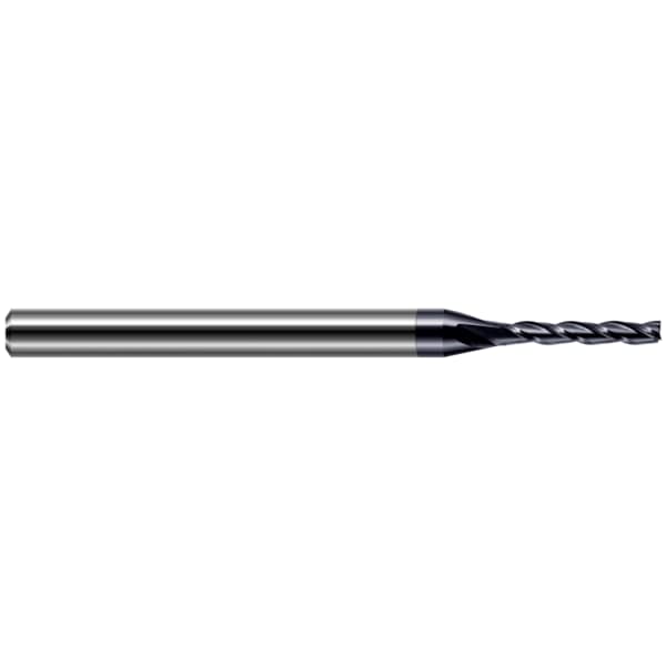 Harvey Tool Miniature End Mill - Square - Long Flute, 0.1000", Length of Cut: 1/2" - 31899-C3
