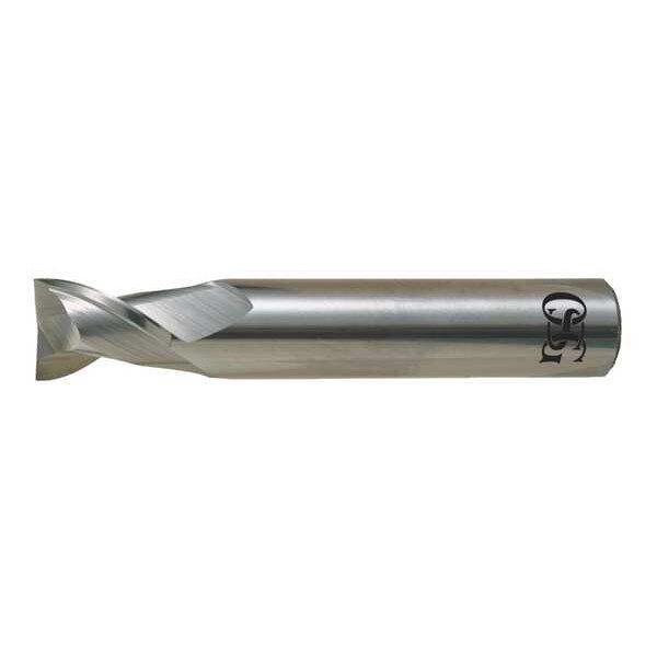 Osg Carbide End Mill, 1/8 in. dia., 1/4 in Cut - 20210100