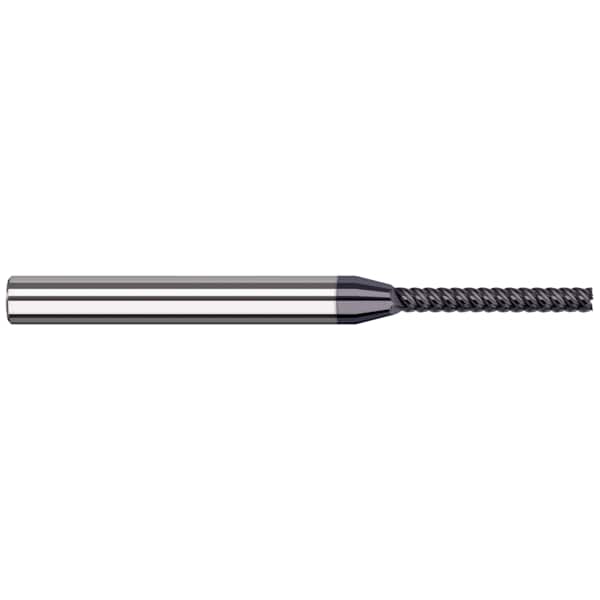 Harvey Tool End Mill for Medium Alloy Steels - Square, 0.0200", Number of Flutes: 4 - 62820-C6