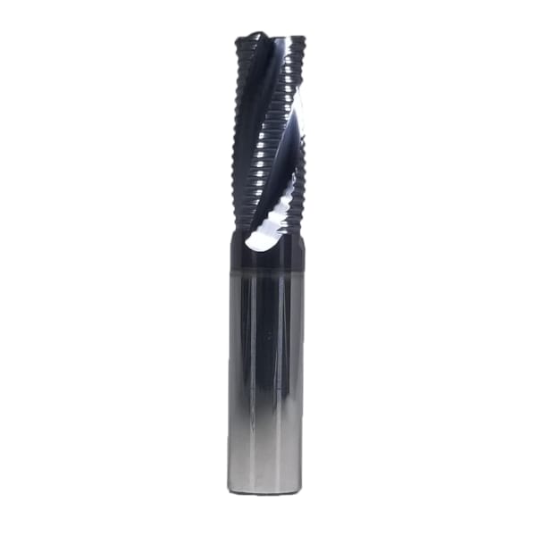 Cobra Carbide Endmill, Fine Pitch Roughers Uncoated, 5/16, Length of Cut: 13/16" - 29027
