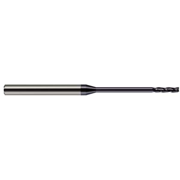 Harvey Tool Miniature End Mill - 3 Flute - Square, 0.0150" (1/64) - 948215-C3