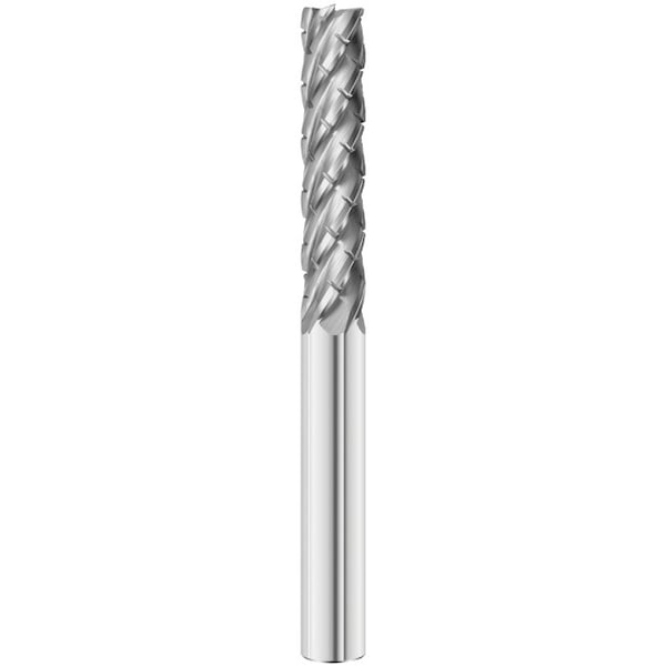 Fullerton Tool 5-Flute - 35° Helix - 5500 MATRX HP End Mills, RH Spiral, Corner Radius, Standard, 1/4 - 25003