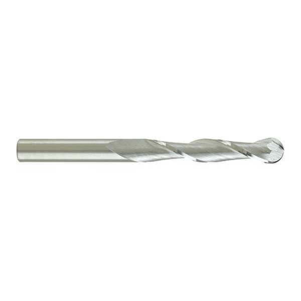 Zoro Select Carbide End Mill, 4in, CEM12BXL2 - CEM12BXL2