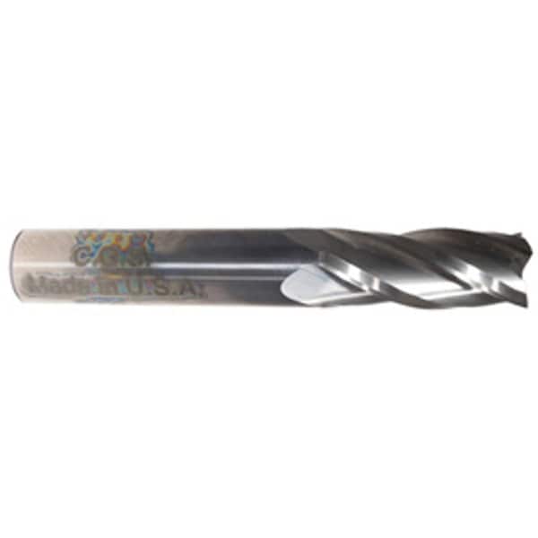Cgs Tool 4Fl 30 Deg Sq End Mill 1/2"Dia 1"Loc 3"Oal W/Altin - 140-5000-ALTIN