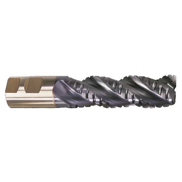 Cleveland 3-Flute PM+ HSS-E CrnRad CC Special Profile Roughing EndMil CTD PM-538R-TC TiCN 1x1x3x5-1/2x0.06CR - C40042